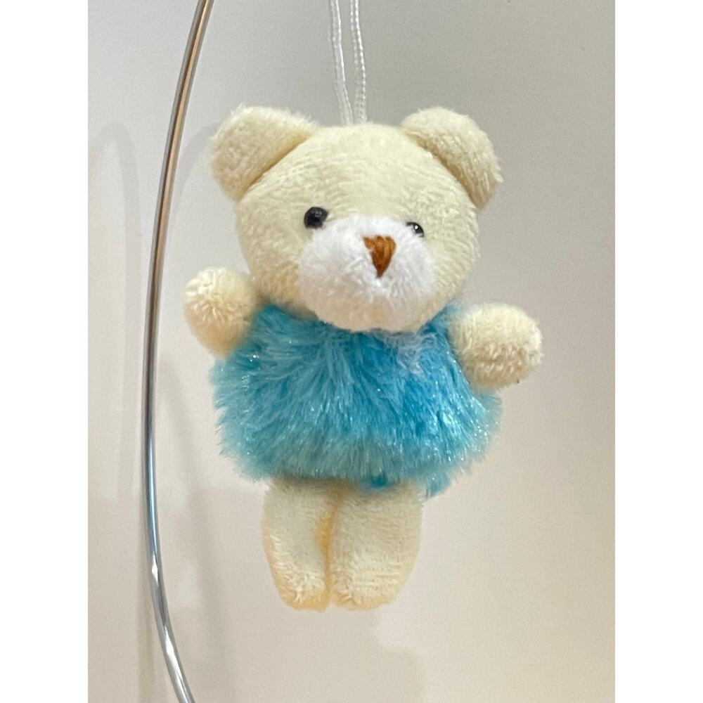 Adorable Mini Miniature Bear Keychain Key Chain Purse Hang Tags - Picture 2 of 4